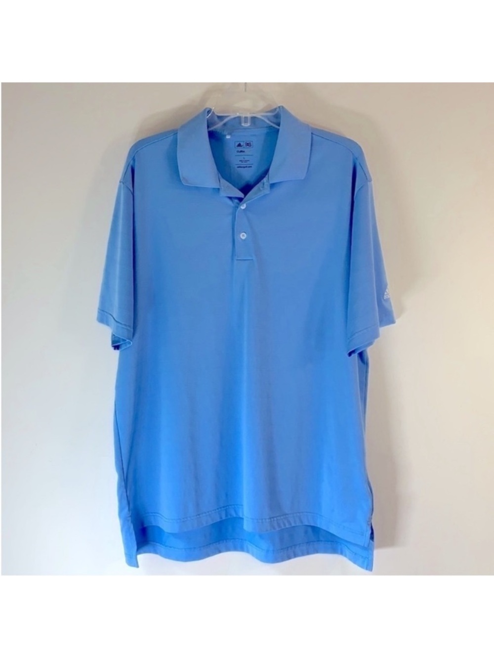 Like NEW! Adidas Climalite Golf Short Sleeve Polo Shirt. Men’s Large.